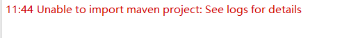 org.jetbrains.idea.maven - com.google.inject.CreationException: Unable to create injector, see the following errors-导入maven项目报错