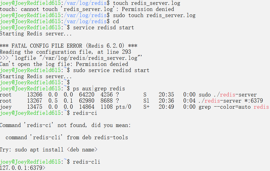 Ubuntu18.04环境下安装redis 6.2.0，配置文件的部分参数说明