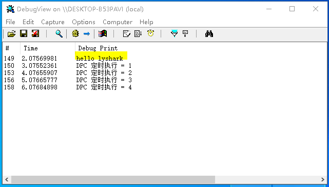 驱动开发：内核使用IO/DPC定时器