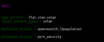 openstack使用openvswitch实现vxlan组网