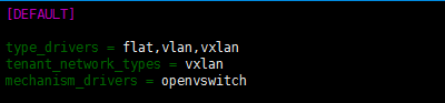 openstack使用openvswitch实现vxlan组网