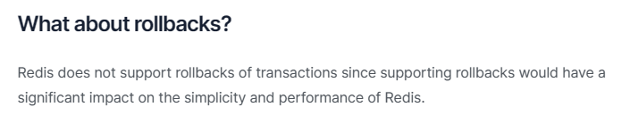 【Redis】Redis事务：原子性与回滚的真相揭秘