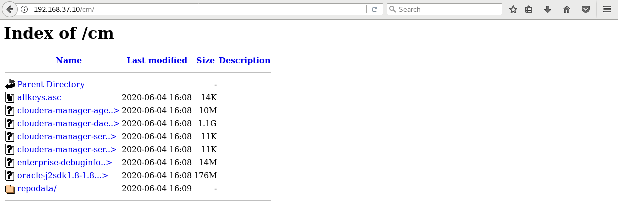 Cloudera Manager安装CDH6教程-（二）搭建Cloudera和CDH6