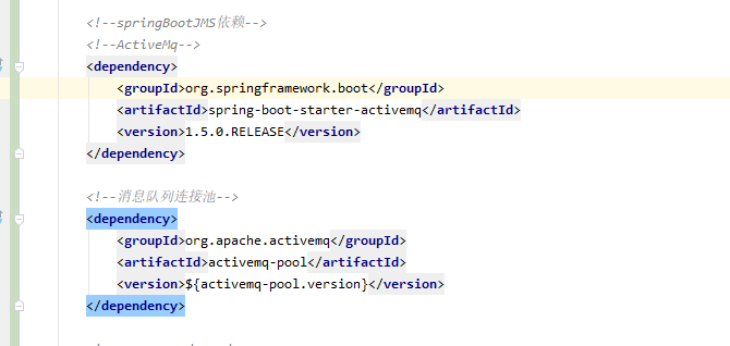 onsider defining a bean of type 'org.springframework.jms.core.JmsTemplate' in your configuration.