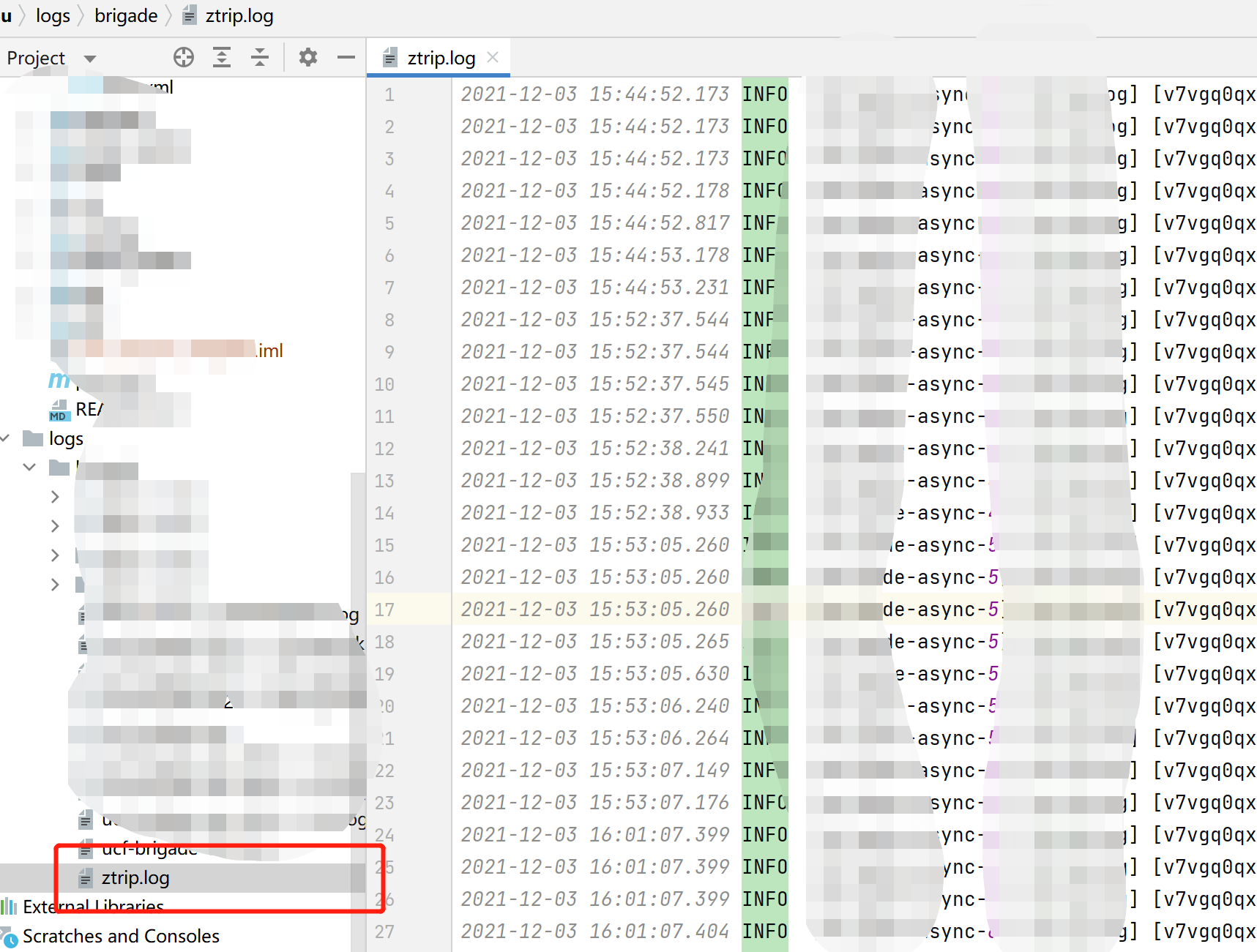 Logback实现按业务输出到对应日志文件 