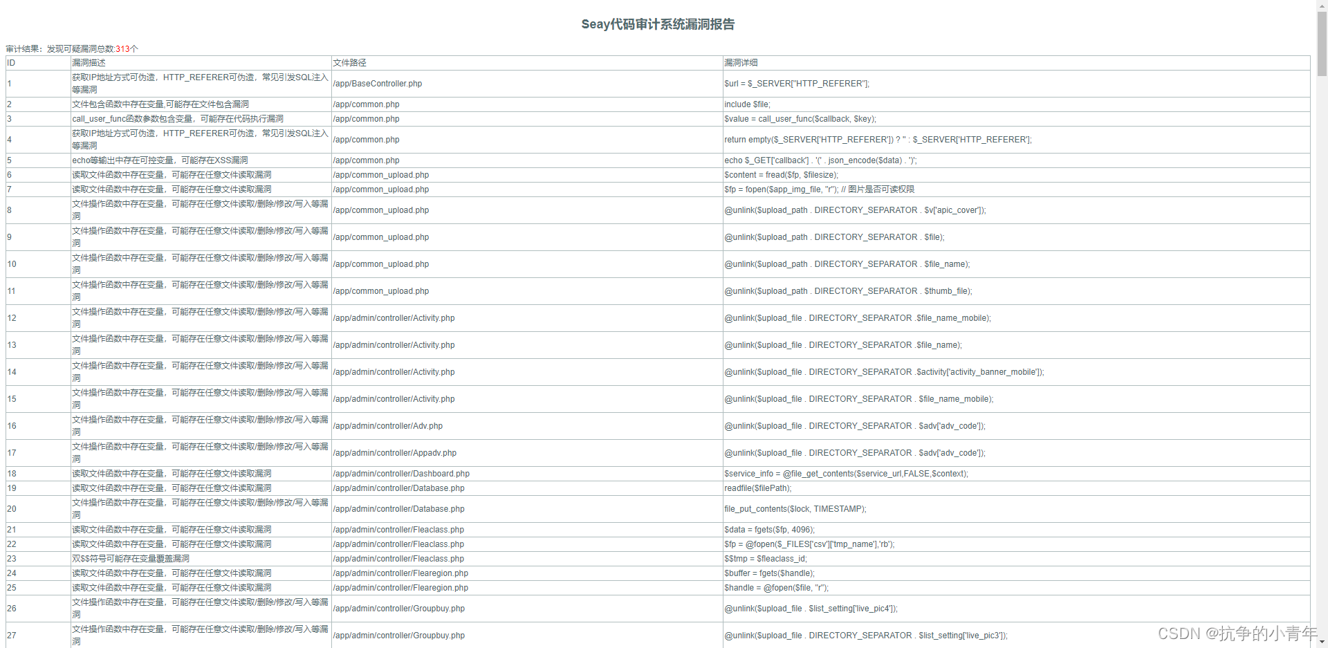 图4.9 自动生成审计报告