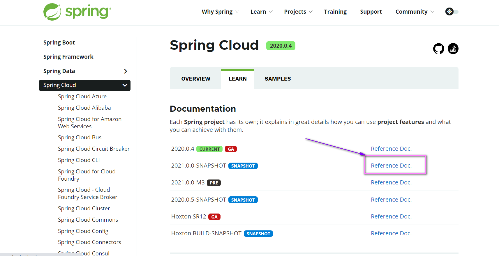 SpringCloud-SpringBoot-SpringCloudAlibaba对应版本选择