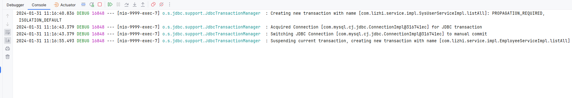 SpringBoot 整合多数据源的事务问题