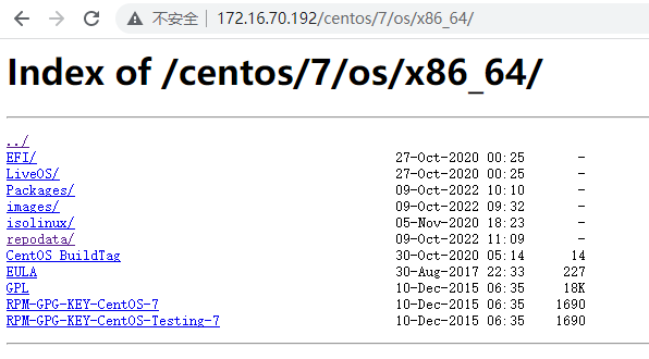 CentOS 内网YUM源配置使用