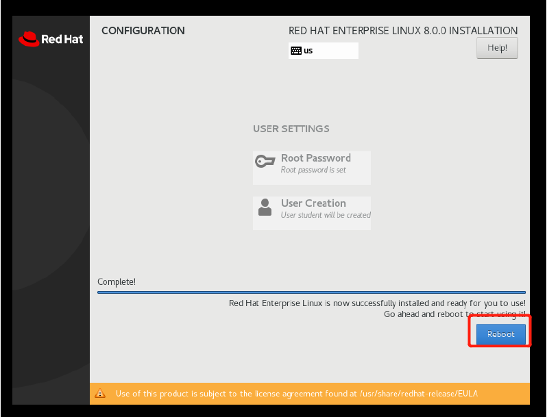 RHCE01-Redhat 8 的安装和初始配置