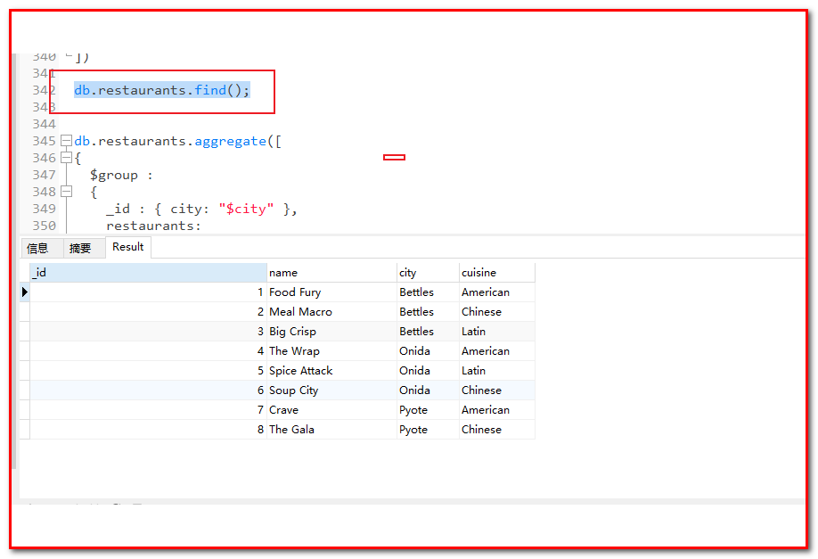 Mongodb Manual Reference Example